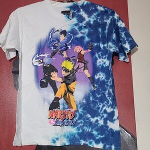 Naruto Shippuden Tie-Dye Short Sleeve Tee